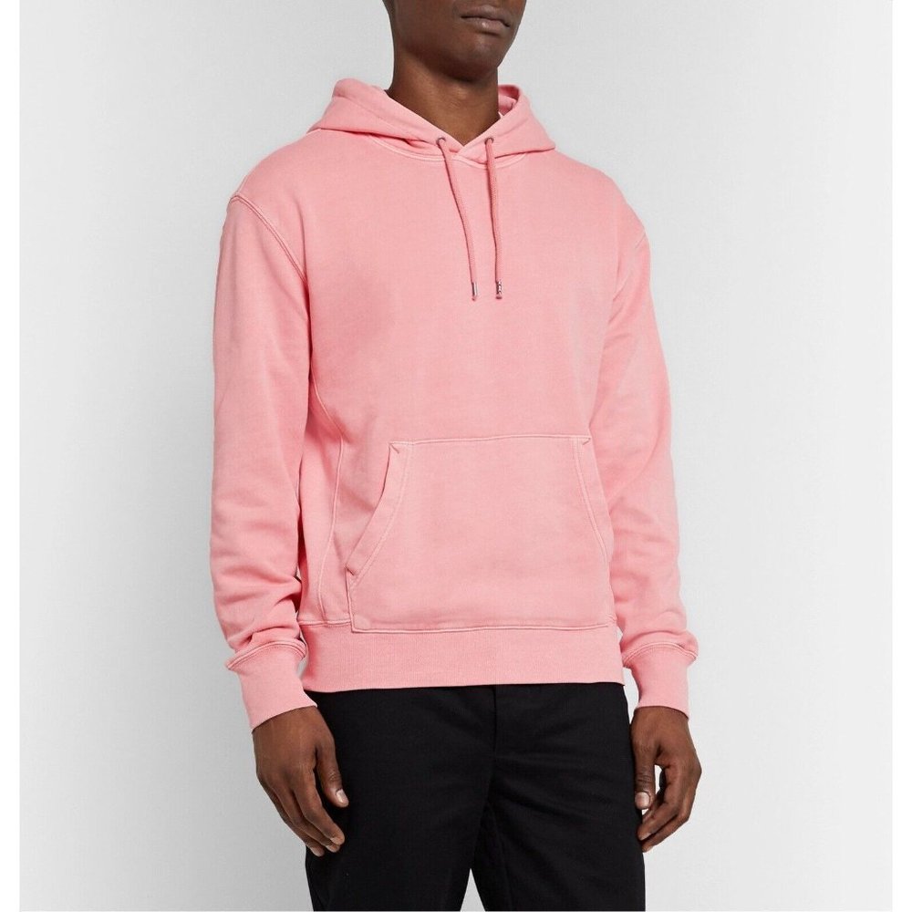 J. Crew Garment Dyed French Terry Hoodie Pink - Picture 2 of 4